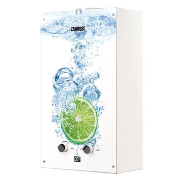 Колонка газовая Zanussi GWH 10 Fonte Glass Lime